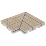 Litos Sabana Ъглов преливник 24,5x33 см