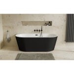 Свободностояща вана Vica B&W 150 Гланц