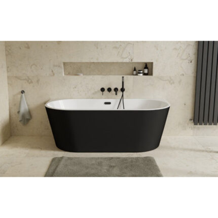 Свободностояща вана Vica B&W 150 Гланц