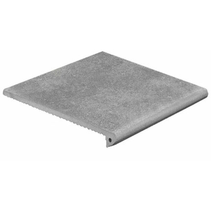 Vega Gris Заоблено стъпало с фабричен ръб 33x33