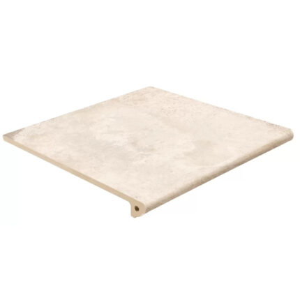 Alhamar Blanco Заоблено стъпало с фабричен ръб 33x33