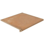 Alhamar Salmón Заоблено стъпало с фабричен ръб 33x33