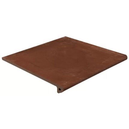 Alhamar Rojo Заоблено стъпало с фабричен ръб 33x33