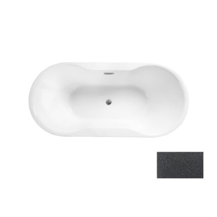 Свободностояща вана Navia Glam Графит 140