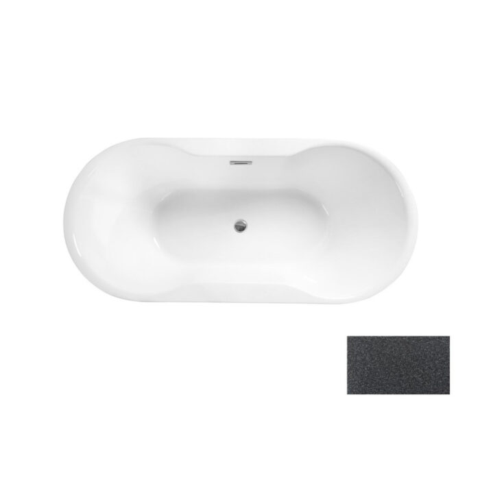 Свободностояща вана Navia Glam Графит 140