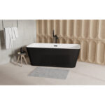 Свободностояща вана Evita B&W 160 Гланц