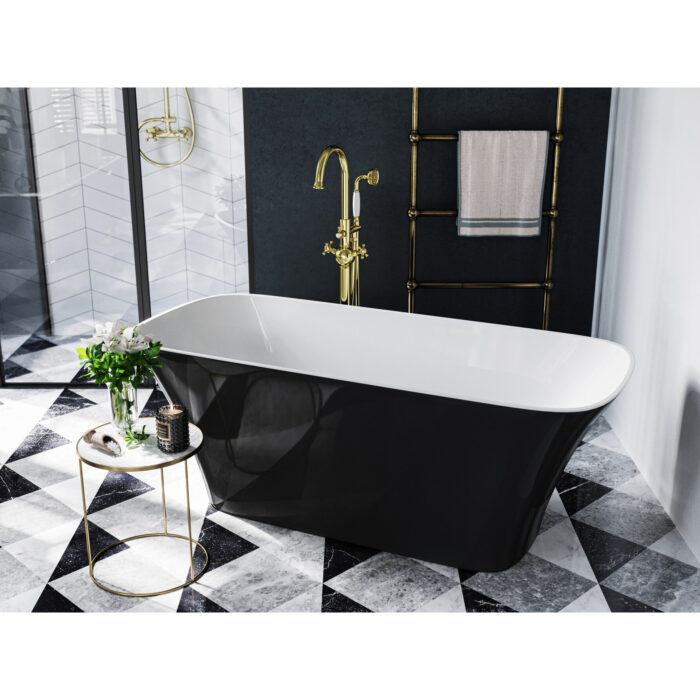 Свободностояща вана Assos B&W 160 Гланц