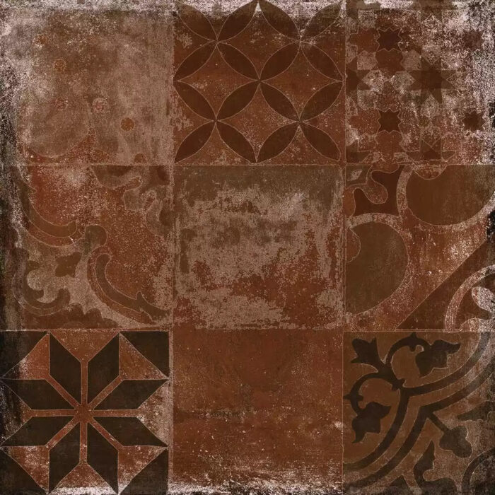 Alhamar Rojo Clay Декор 33x33 см