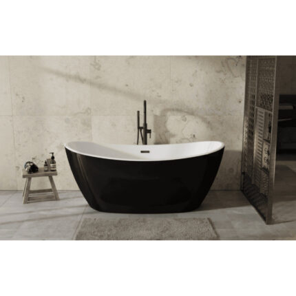 Свободностояща вана Ayla B&W 170 Гланц
