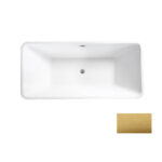 Свободностояща вана Evita Glam Злато 160