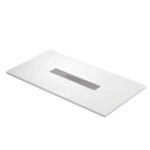 Душ корито Murcia Бяло