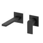 Смесител за вграждане Alpha Two Черен мат