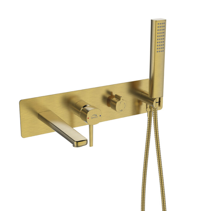 Смесител за вграждане Pola Brushed Gold