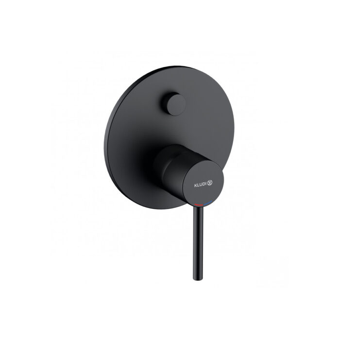 Смесител за вана-душ Kludi Bozz Черен Мат Смесител за вана-душ Kludi Bozz Черен Мат