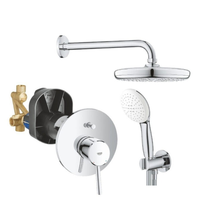 Промо пакет Concetto + Tempesta Душ система за вграждане