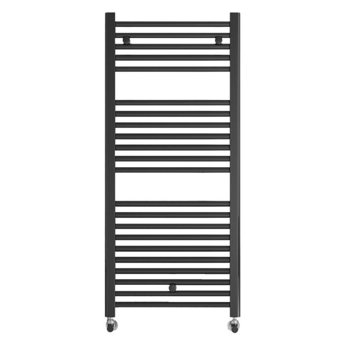 Водна лира за баня DIAMOND STRAIGHT Черен мат 690×500 mm