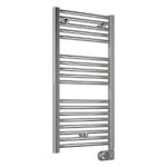 Електрическа лира за баня Crystal E-CHROME 920×480 mm