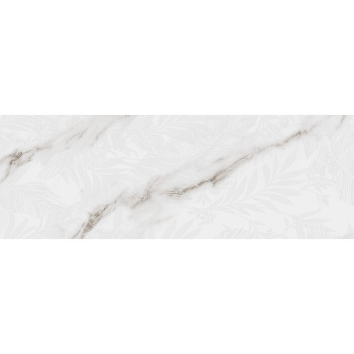 Carrara Leaves WHT Мат 31,6×90 Фаянс Carrara Leaves WHT Мат 31,6×90 Фаянс