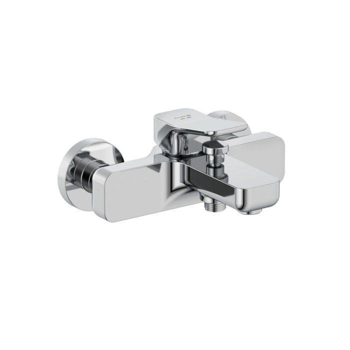 KLUDI-X3-bath-and-shower-mixer-426910581-single-lever-mixer-DN15,-chrome Смесител за вана-душ Kludi X-3, Хром