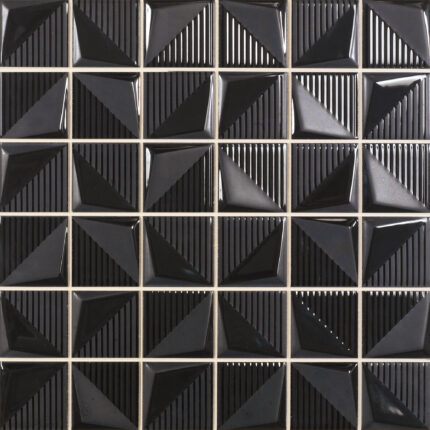 Mosaico Albi Negro 30×30 Фаянс