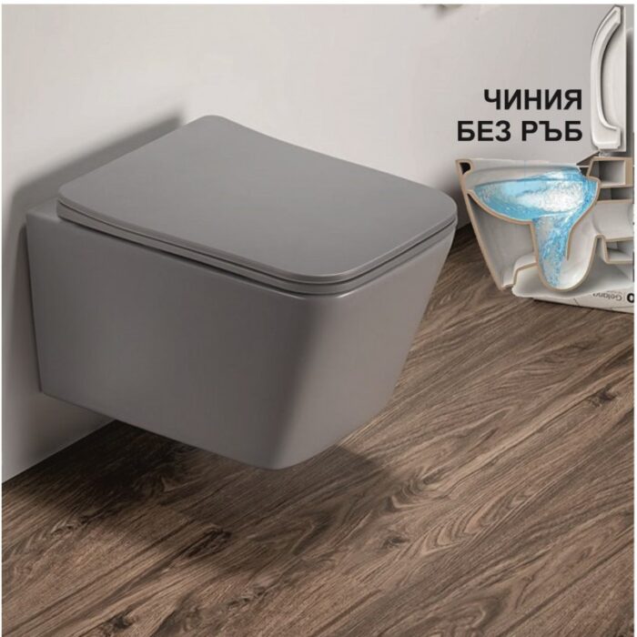 Стенна тоалетна чиния ICC 5135DG