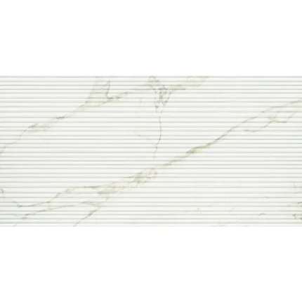 Atelier Calacatta Grey STR Ribbed 60/120 Матиран гранитогрес