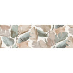Enya Leaves White Decor 31.6×100 Фаянс