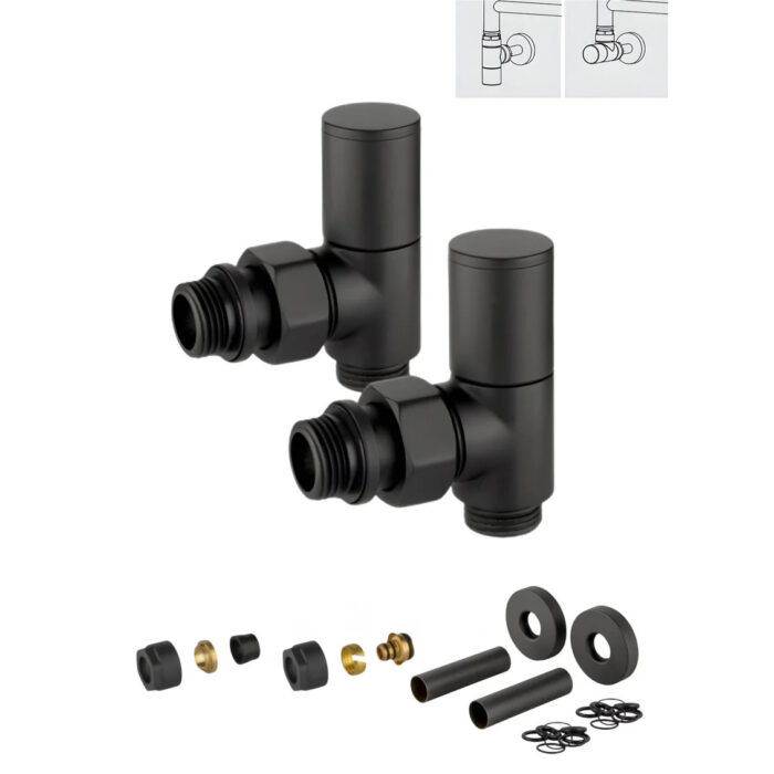 Комплект Италиански кранове - ъглови + розетки Комплект Италиански кранове - ъглови + розетки